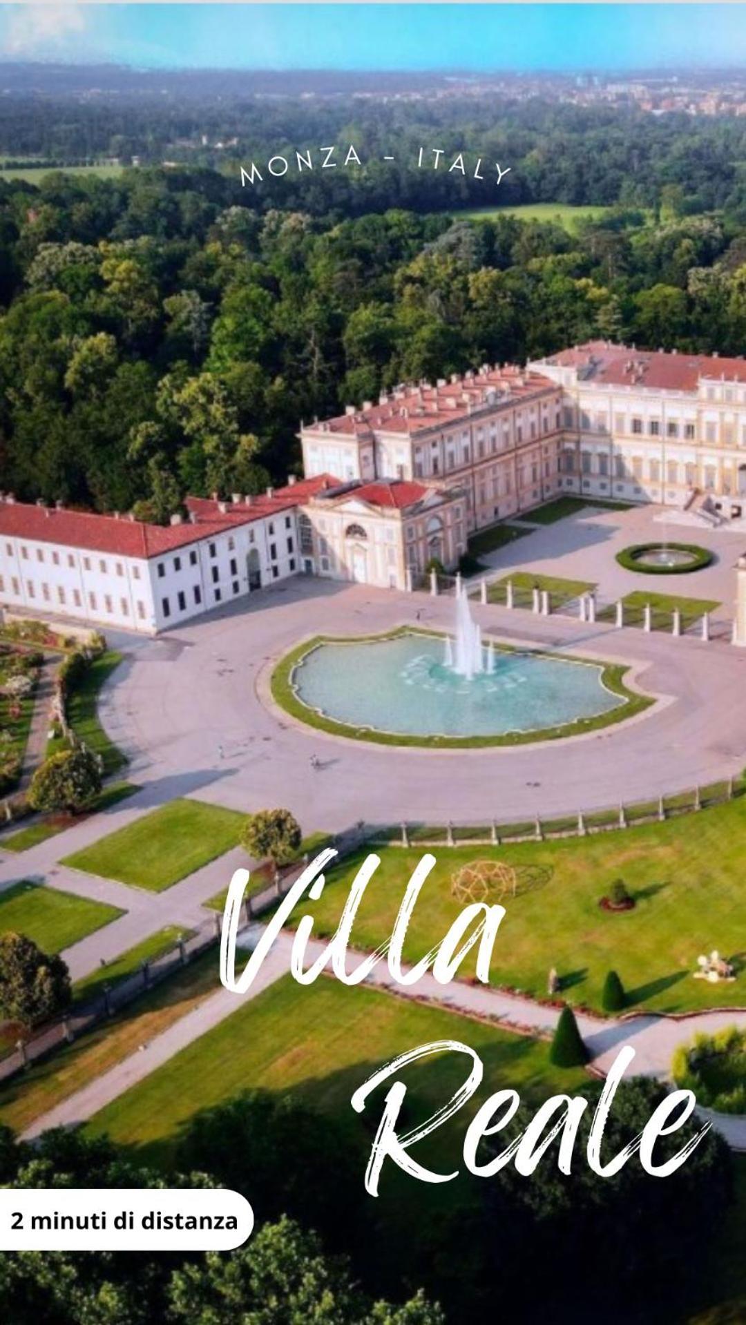 Centro Monza Villa Reale Exteriör bild